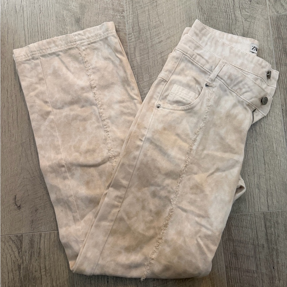 Zara Double Waist Jeans